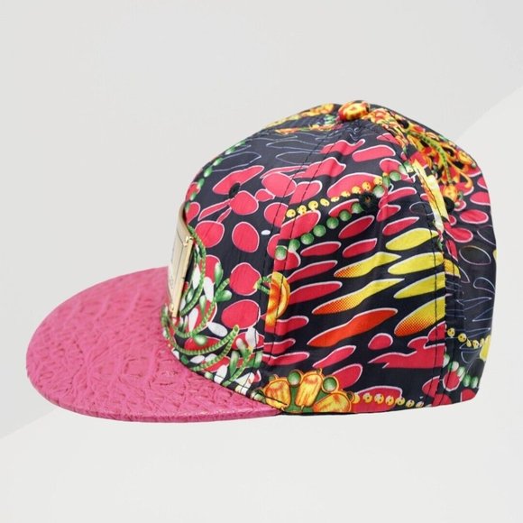 Cocor Sports Cap Los Angeles Cap Adjustable Hook and Loop Alligator/Floral - Picture 6 of 8